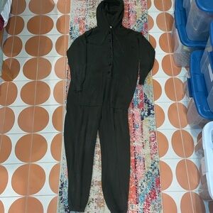 Alex Mill Hooded Knit Jumpsuit
